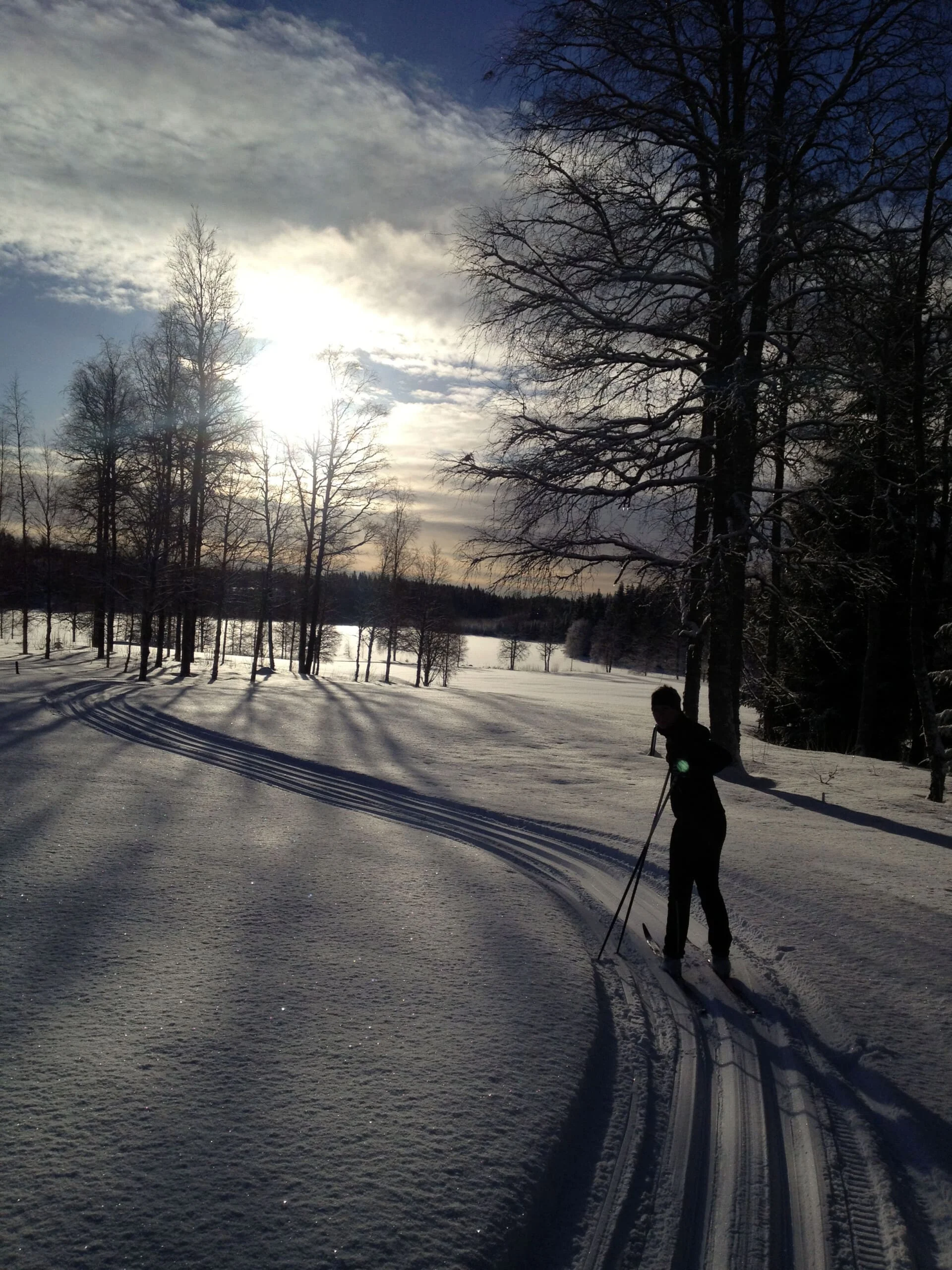 Veronica har precis klarat av hål 2