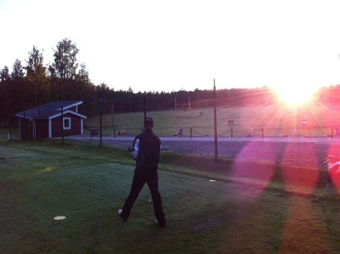 Pontus Bylund först iväg.