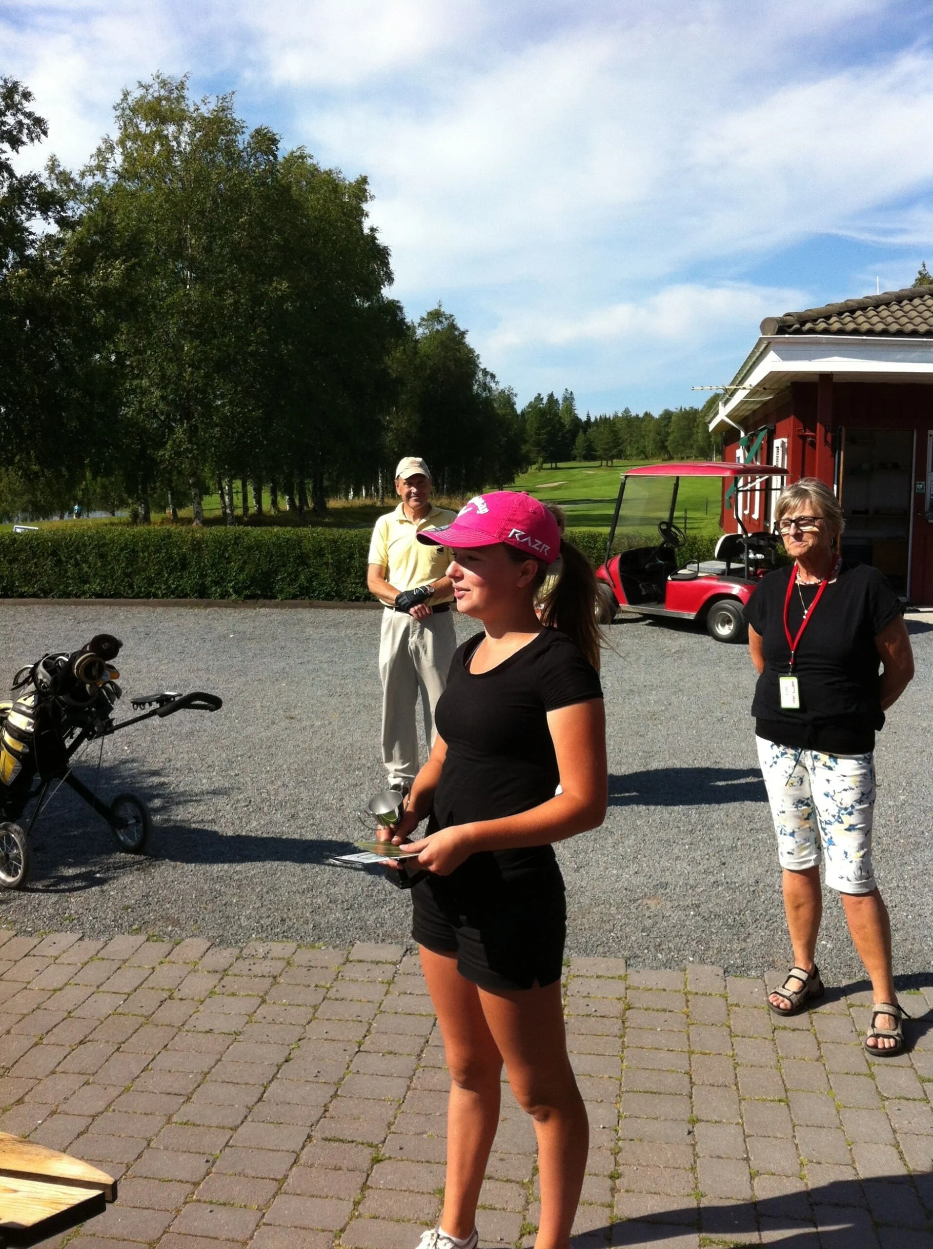 Evelina Gulliksson, vinnare i flickklassen