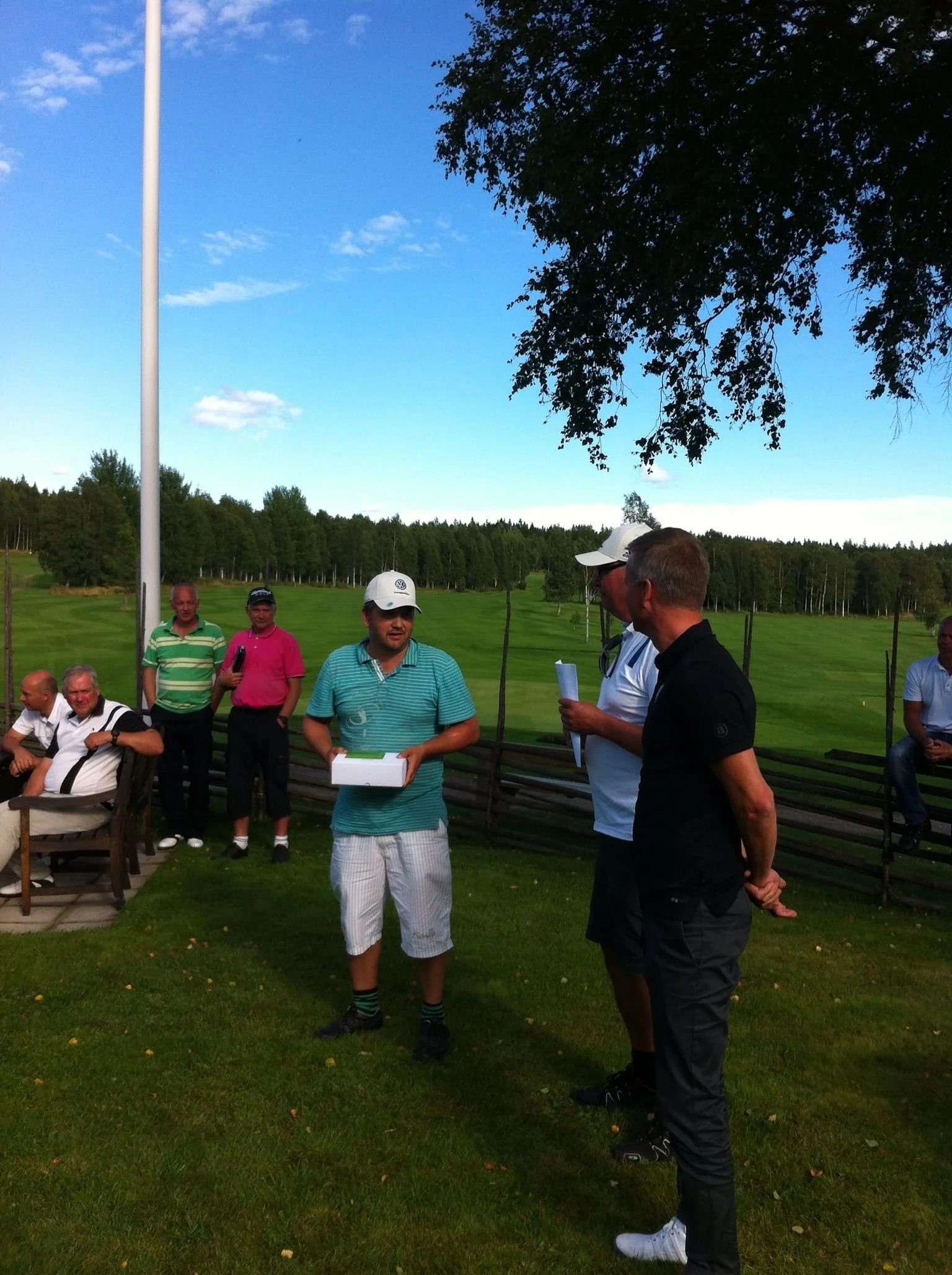 Michael Lindroth med Mats Hägglöf och Mats Hult