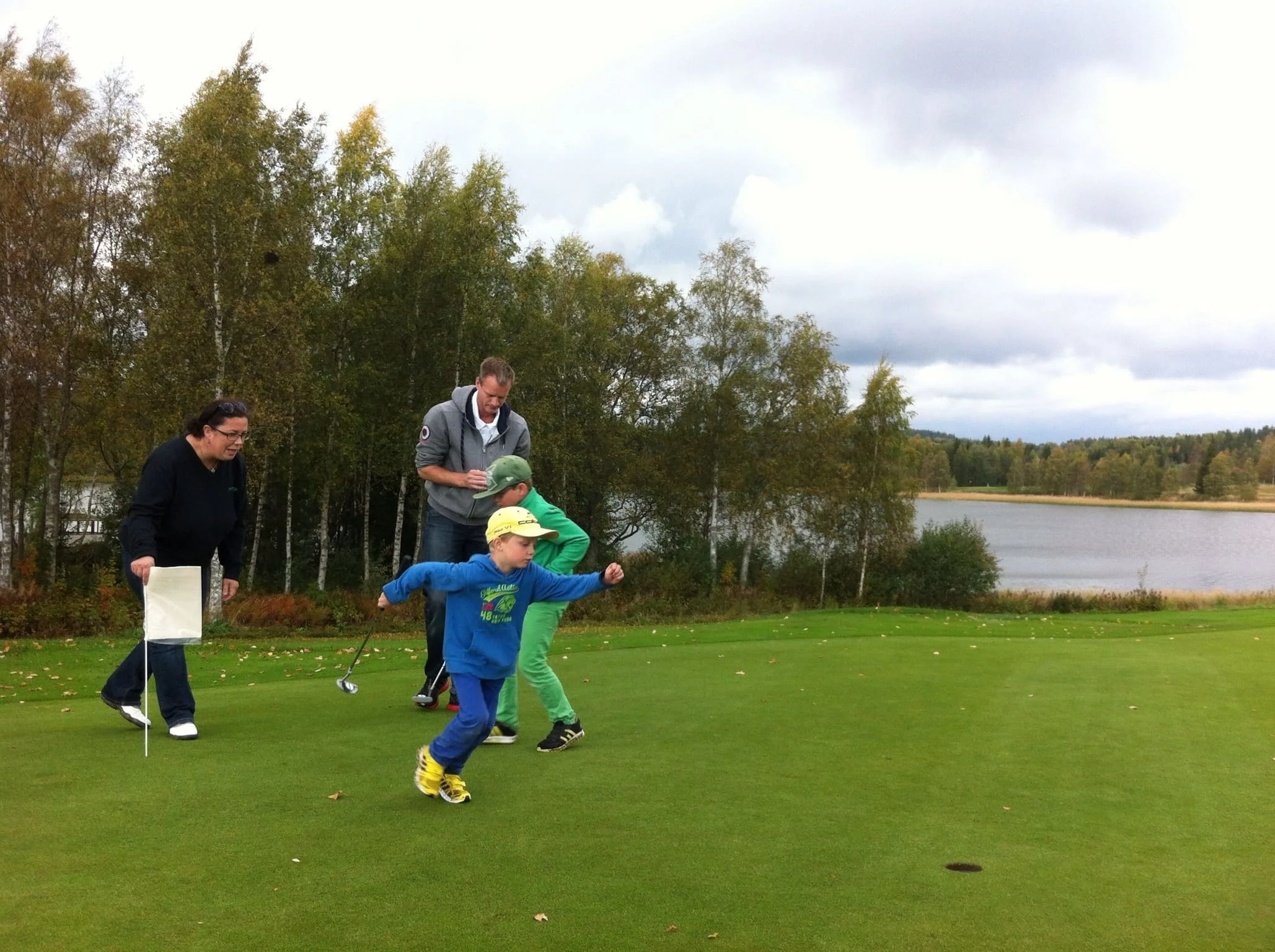 Gustaf Jäger på språng