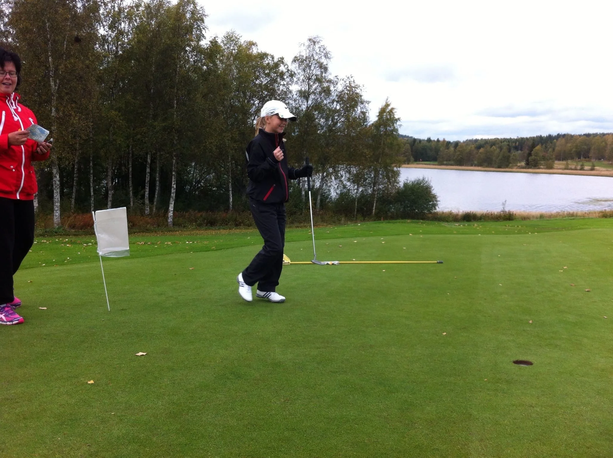 Wilma Eriksson sätter putten