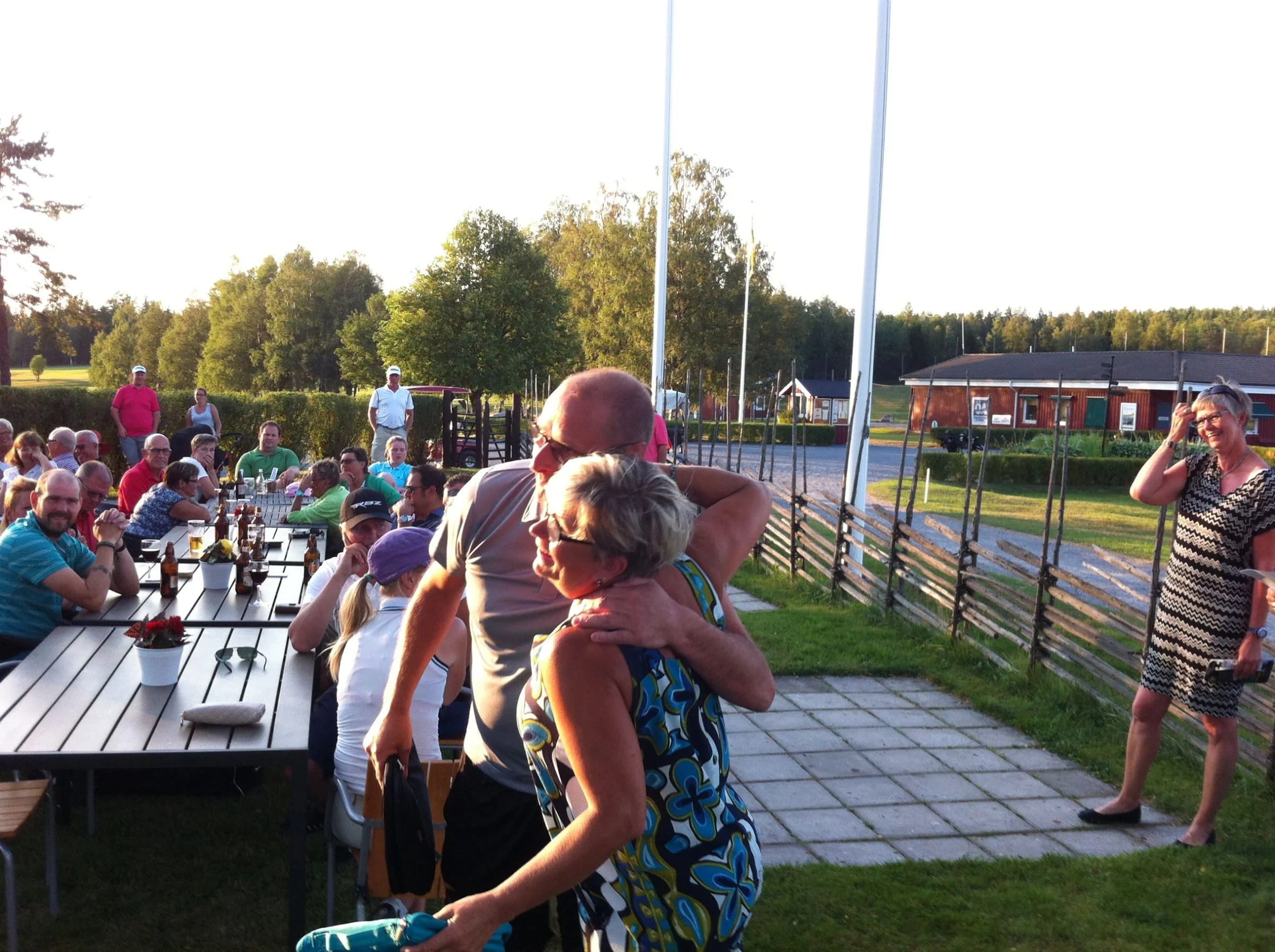 Treorna Anders Melin och Åsa Bergström.