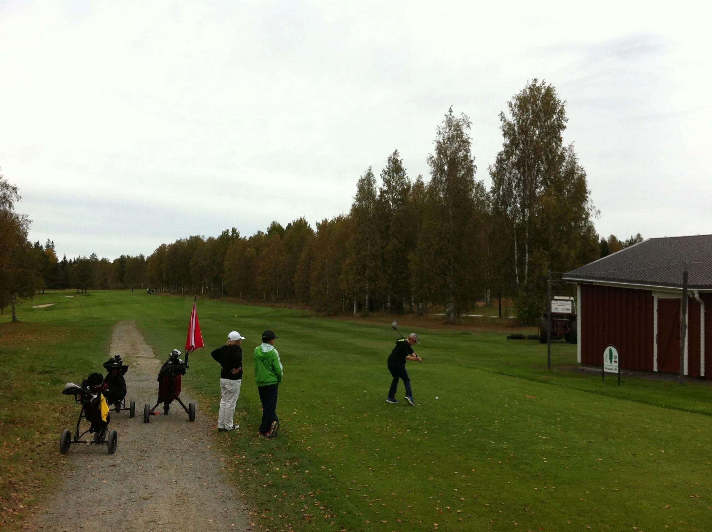 Andreas Burström driver på ettan.