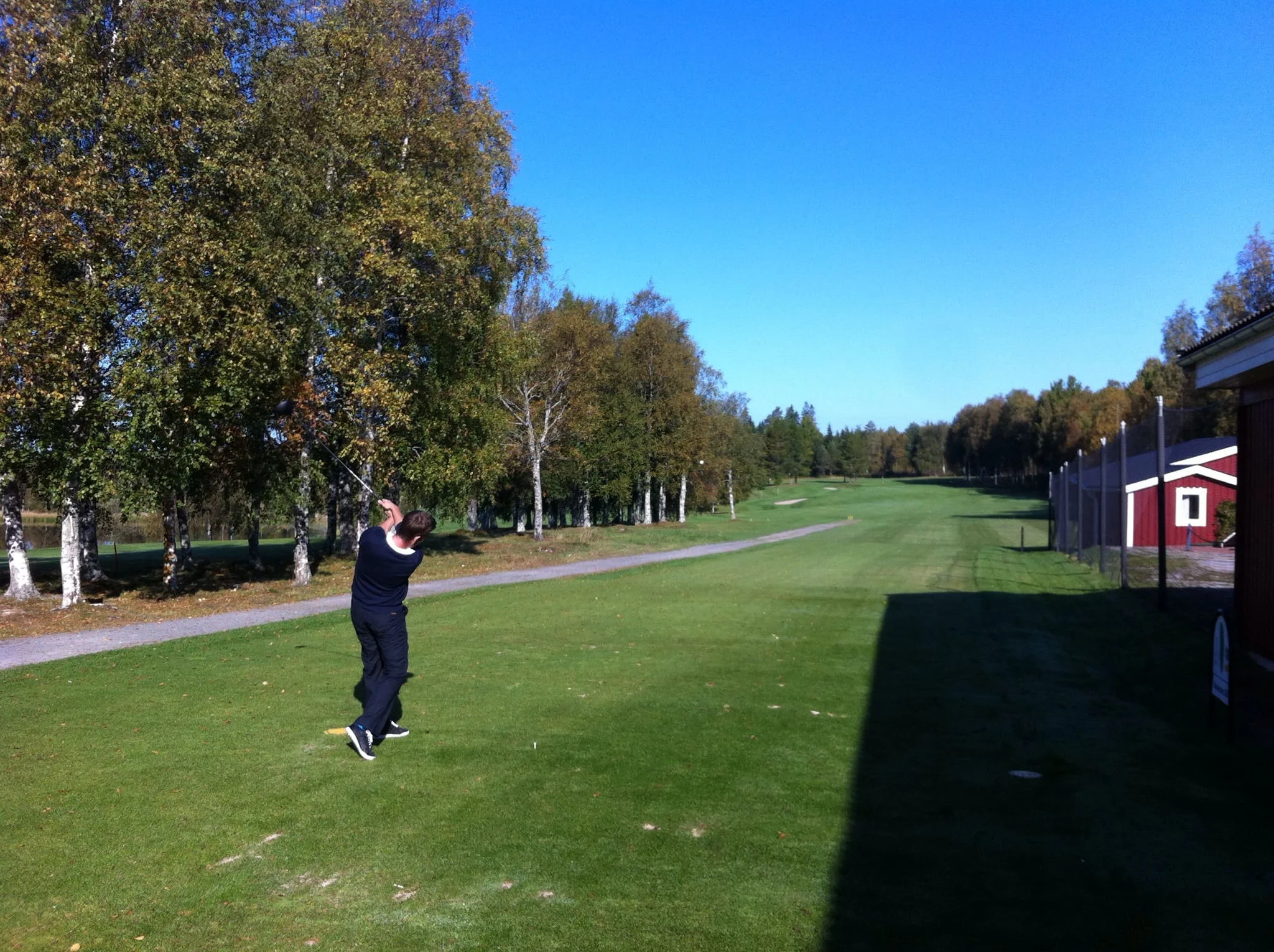 Pontus driver på ettan.