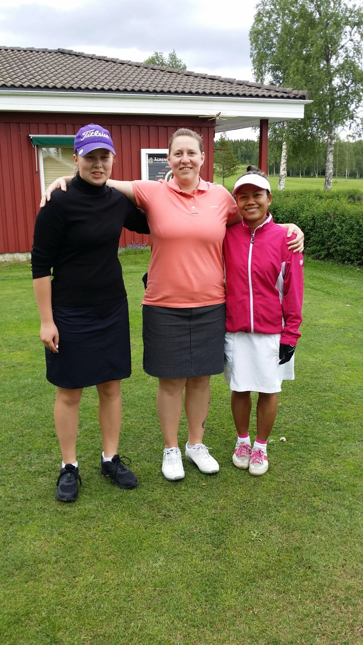 Emelie Eriksson, Helena Hägg och Yupin Jumpa-Ngam