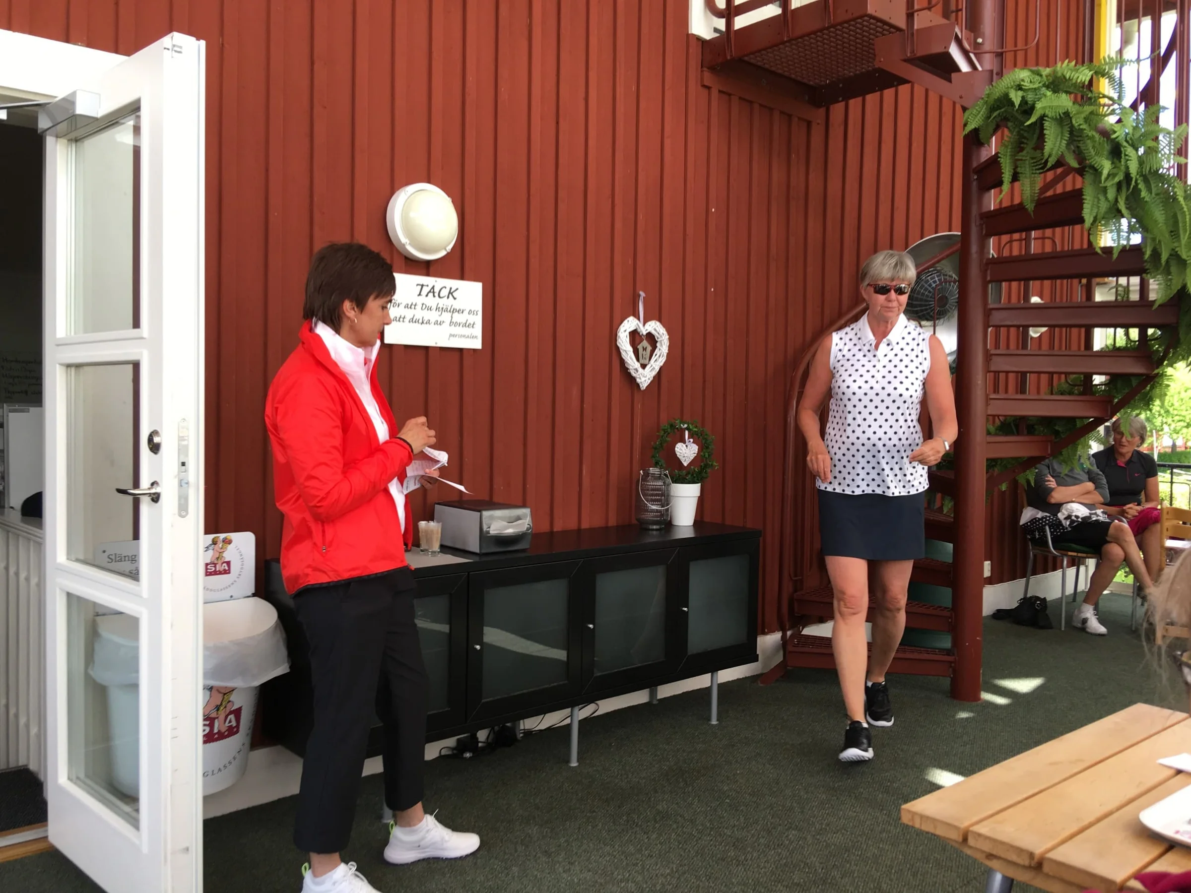 Kajsa Rantala och Birgitta Åström